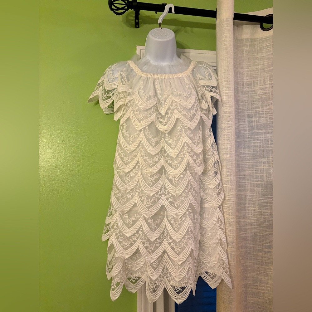 Alexis Crew Neck Mini Dress